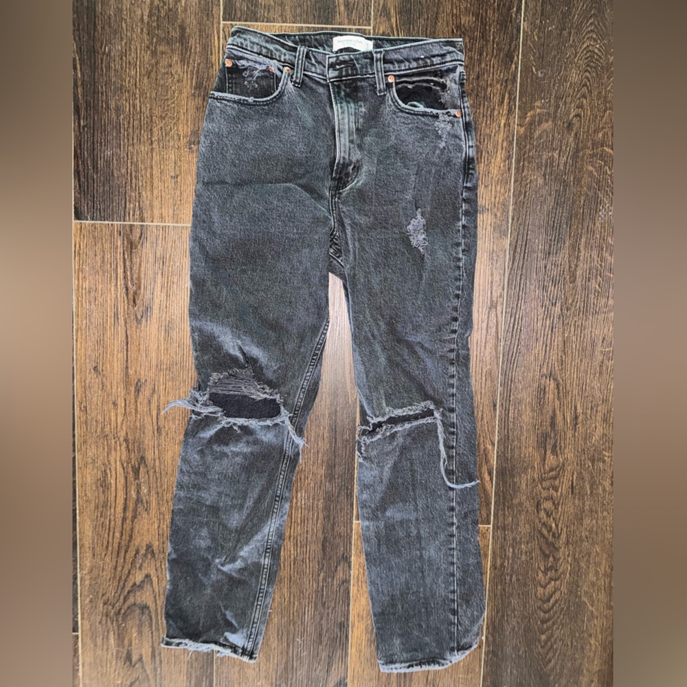 Black Abercrombie denim jeans